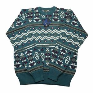 DESCENTE Golf Crew Neck Sweater Larger NWT